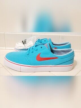 Nike SB Stefan Janoski Zoom Canvas Crystal Mint Men's Size 9